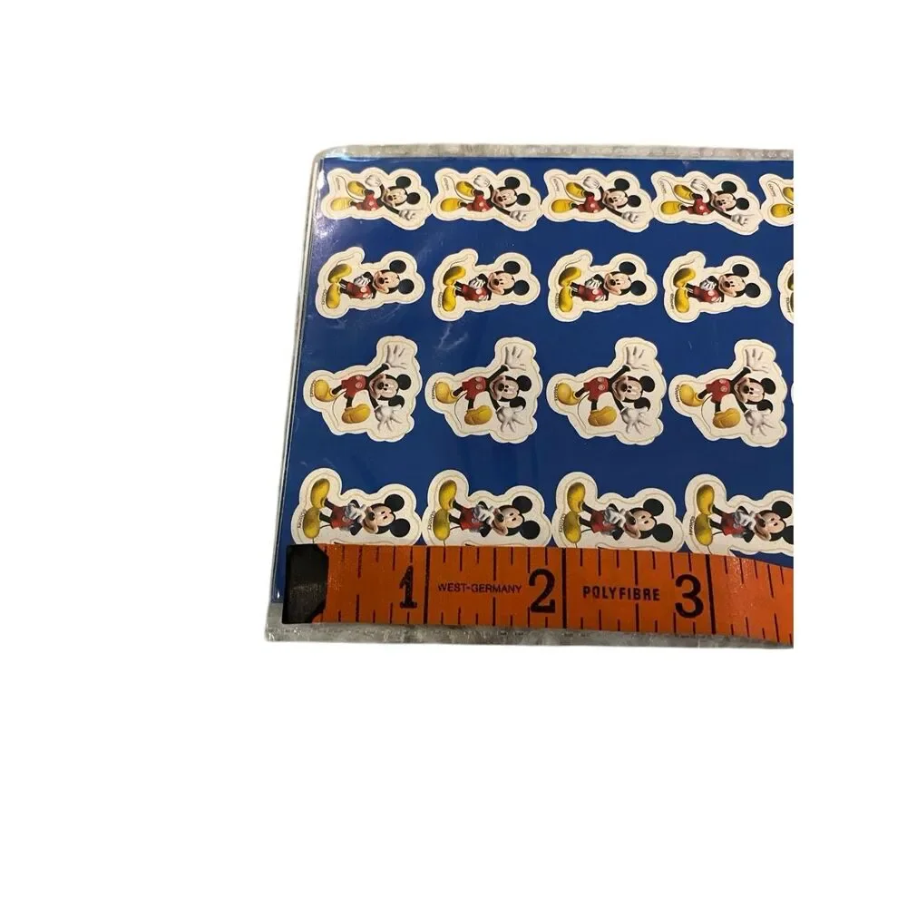 Disney Mickey Mouse Sticker Sheets Lot 2 Packs 96 Stickers Scrapbooking Cartoon